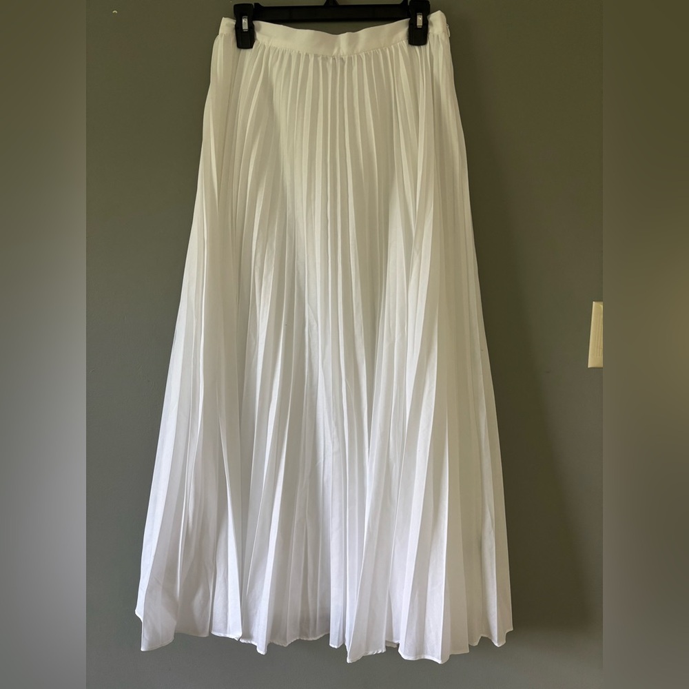 Banana Republic Cream A-Line Skirt